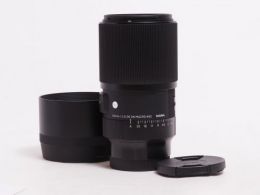 シグマ A 105mm F2.8 DG DN マクロ ソニーE用 【中古】(L:966)