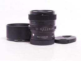 シグマ C 50mm F2 DG DN Lマウント 【中古】(L:454)