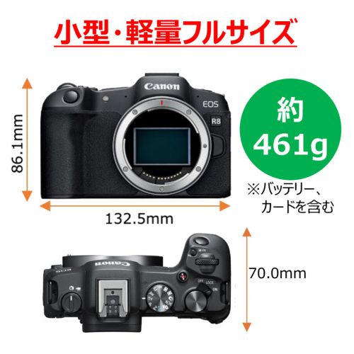 荻窪カメラのさくらや / キヤノン EOS R8・RF24-50 IS STM レンズキット