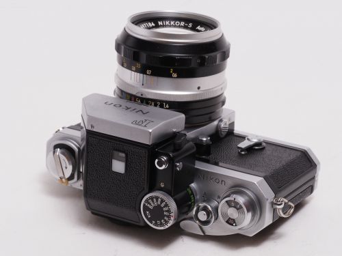 名016 Nikon F フォトミック 一眼レフ F1.4 50㎜ レンズ個人保管物