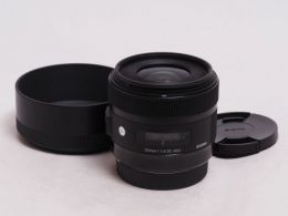 シグマ A 30mmF1.4 DC キヤノン用 【中古】(L:732)