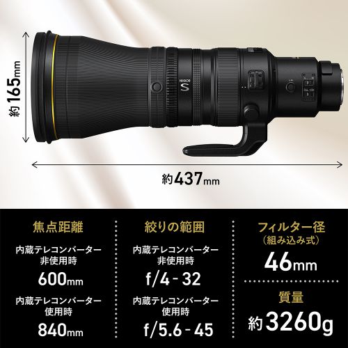 荻窪カメラのさくらや / ニコン NIKKOR Z 600mm f/4 TC VR S