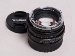 フォクトレンダー NOKTON CLASSIC 40mmF1.4 MC VM 【中古】(L:431)