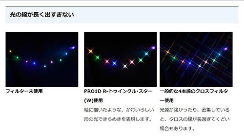 荻窪カメラのさくらや / ケンコー PRO1D R-トゥインクル・スター(W) 49mm