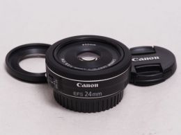 キヤノン EF-S 24mmF2.8 STM 【中古】(L:436)