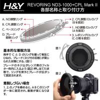 H&Y REVORING Vari ND3-1000 CPLmk II 46-62mm